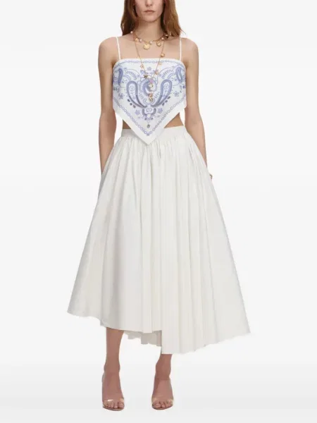 Top Self-portrait biały