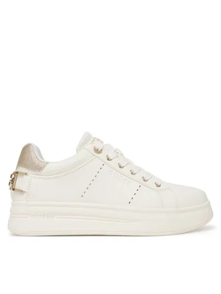 Guess Sneakersy FLPWES biały
