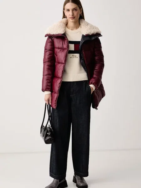 Tommy Hilfiger sveter dámsky s vlnou béžová