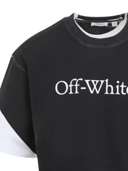 Tricou Off-white cu imagine alb
