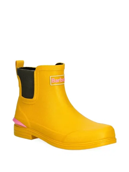 Cizme scurte Barbour cu autograf galben