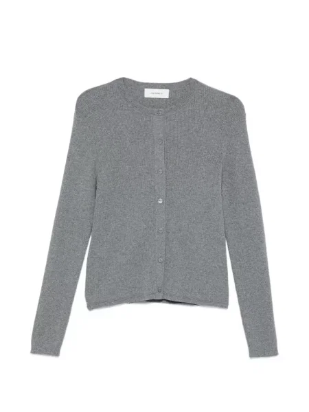 Cardigan Lisa Yang tricotate gri