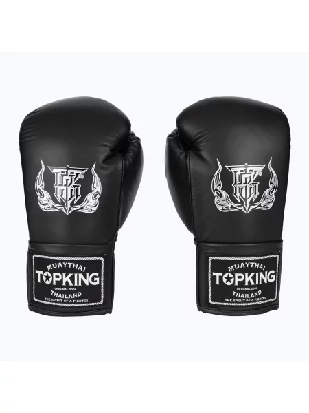 Rękawice bokserskie Top King Boxing Competition black czarne