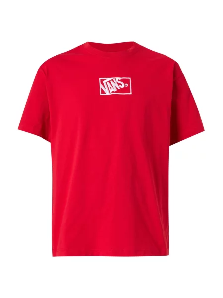 VANS Tricou roșu alb