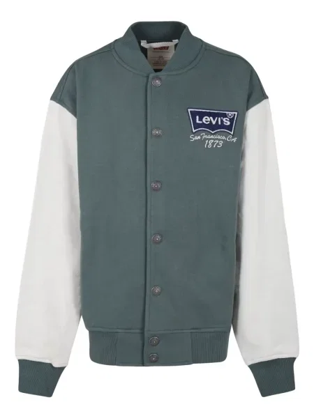 Kurtka bomber dziecięcy Levi's zielony