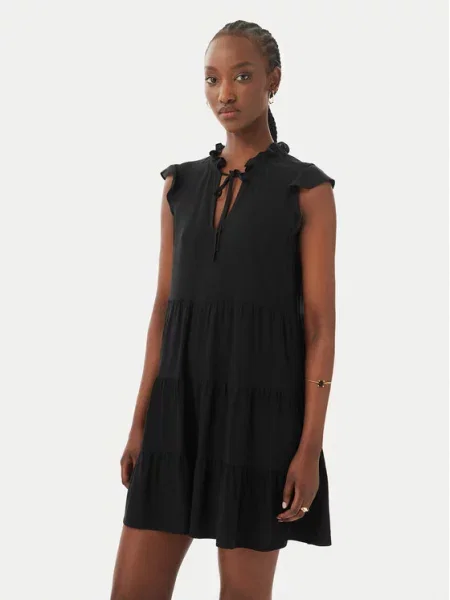 VERO MODA Rochie VMALBA negru alb