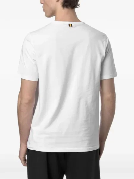 Tricou K-way cu autograf alb