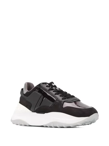 Sneakerși Tod's din piele chunky negru