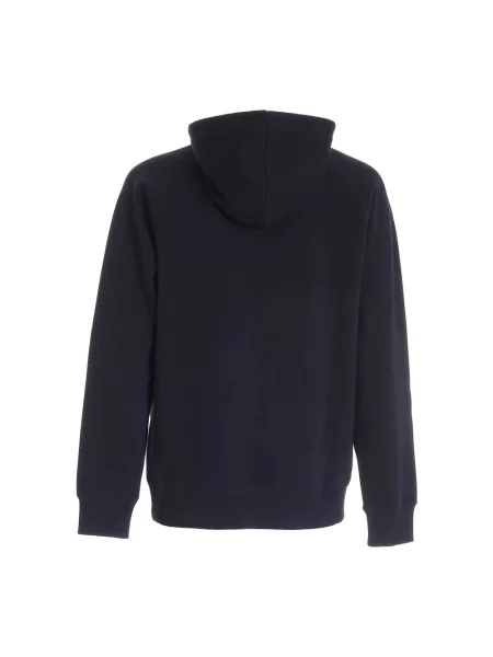 Bluza z kapturem Carhartt Wip z kapturem niebieska