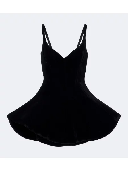 Rochie David Koma de catifea negru