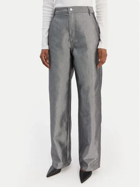 Calvin Klein Jeans Blugi Barrel Fit gri