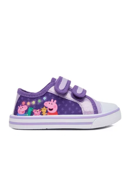 Sneakers Peppa Pig μωβ
