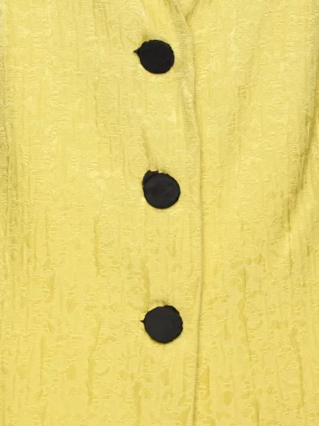 Jacquard blejzer Marina Rinaldi žuta