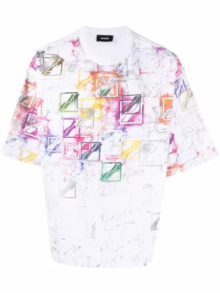 Tricou We11done cu imagine alb