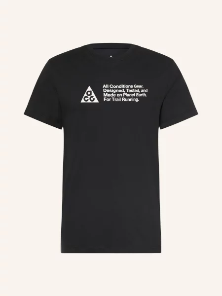 Nike Funkční Tričko Acg černá bílá