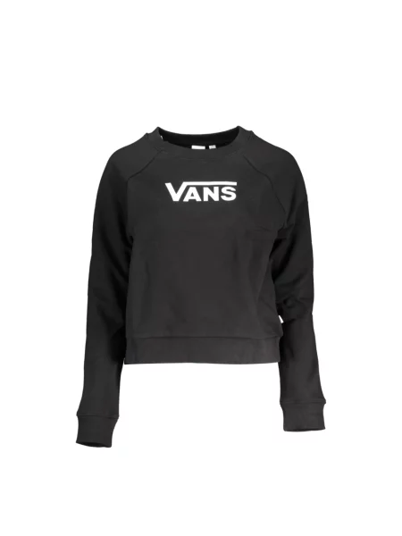 Długa bluza Vans z długim rękawem czarna