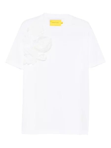 Koszulka Marques'almeida w kwiatki biała