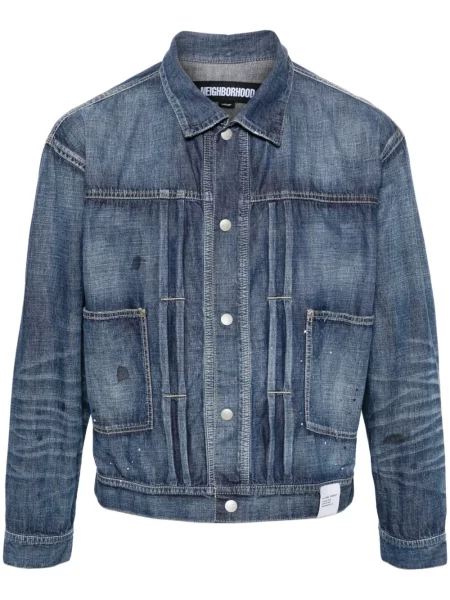 Дънково яке Neighborhood синьо