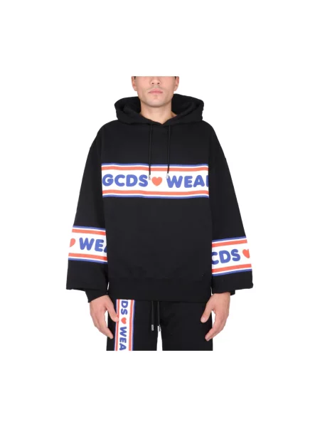 Bluza z kapturem Gcds z kapturem czarna