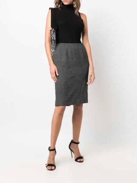 Sukně Christian Dior Pre-owned černé