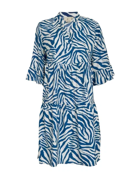 Peppercorn Rochie Katja bleumarin alb
