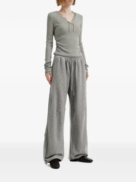 Pantaloni B+ab alergare cu cordon gri