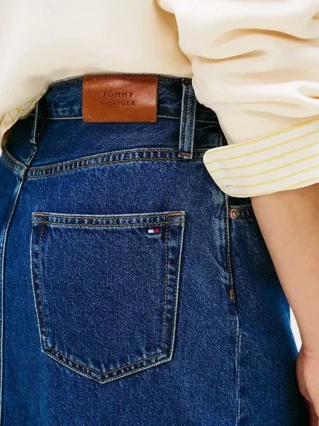 Джинсовая юбка Tommy Hilfiger синяя