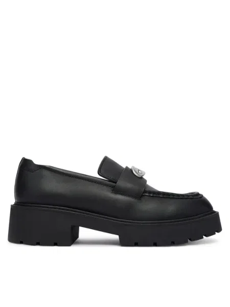 Calvin Klein лоуфъри с дебела подметка Chunky Loafer Lth Hw черен