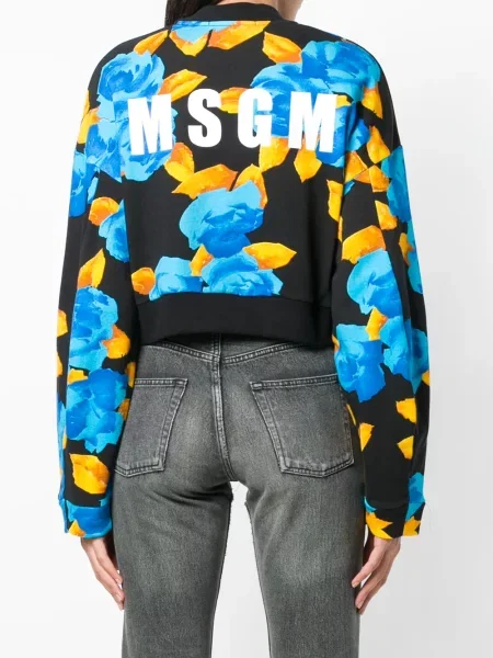 Cropp pulover Msgm din jerseu negru