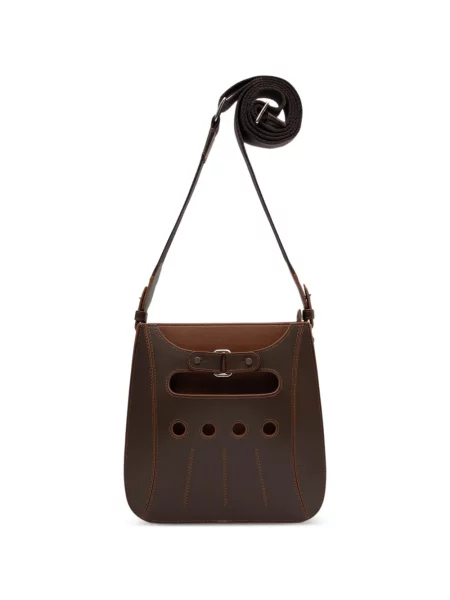 Geanta crossbody Perrin Paris din piele maro