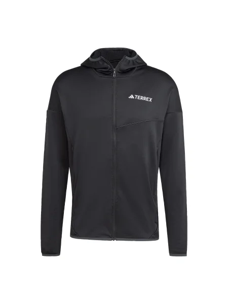 ADIDAS TERREX Jachetă fleece funcțională Xperior negru alb