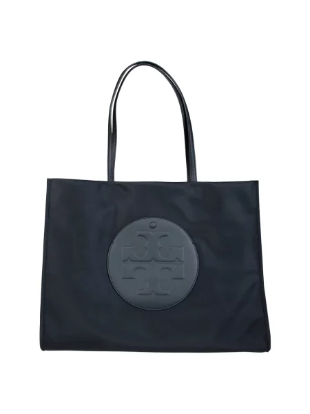 Shopperka Tory Burch skórzana czarna