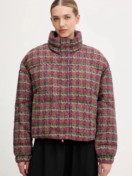 Emporio Armani geacă de iarna roz