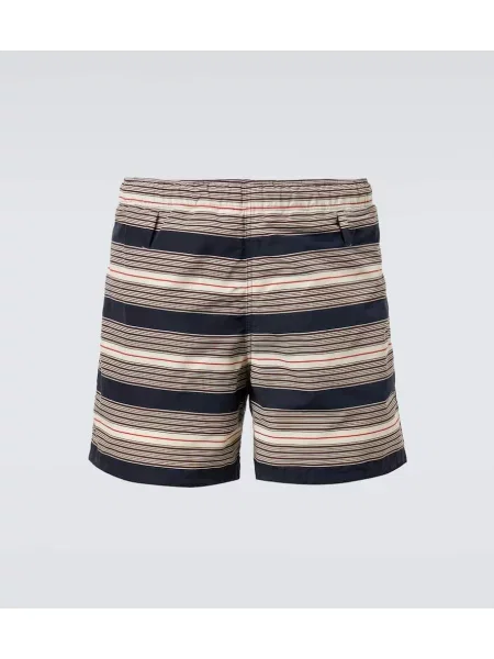 Plavalne hlačke Prada s črtami