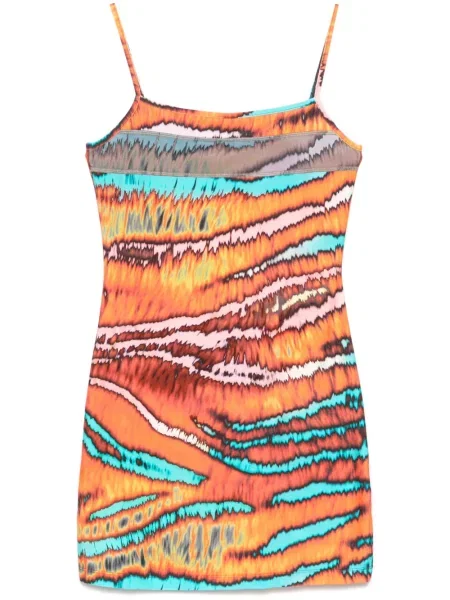 Mała mały sukienka mini Diesel garniturowa pomarańczowa