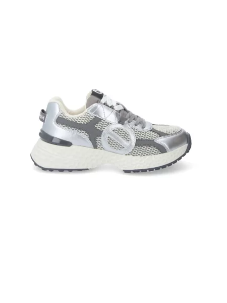 Sneakersy No Name zamszowe