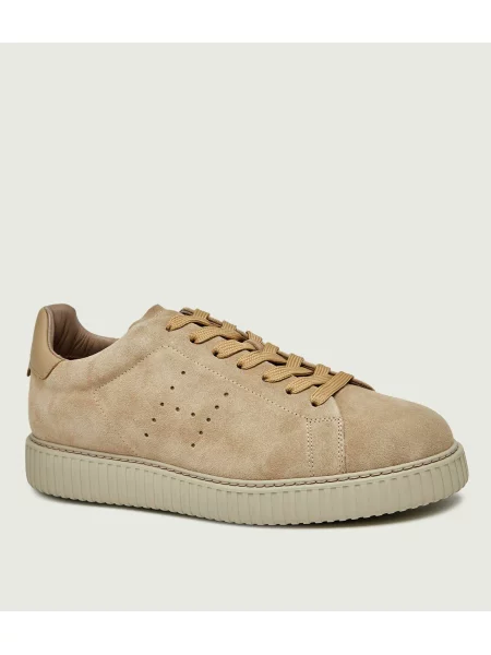 Hogan Sneakers Allacc | piele întoarsă bej