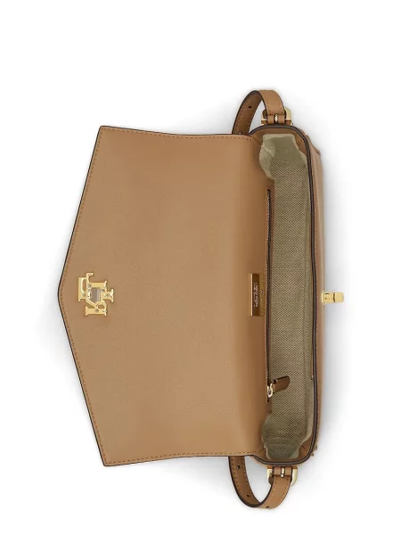 Кожаная сумка через плечо Lauren Ralph Lauren
