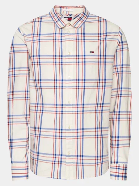 Tommy Jeans Košulja Poplin Šarena