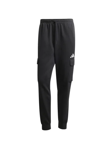 ADIDAS SPORTSWEAR Pantaloni sport Feelcozy negru alb