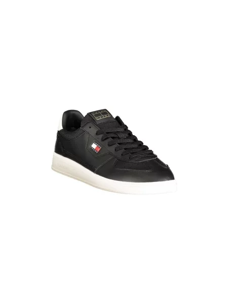 Sneakerși Tommy Hilfiger din piele alb