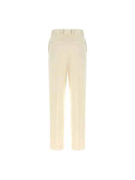Spodnie Dries Van Noten beżowe