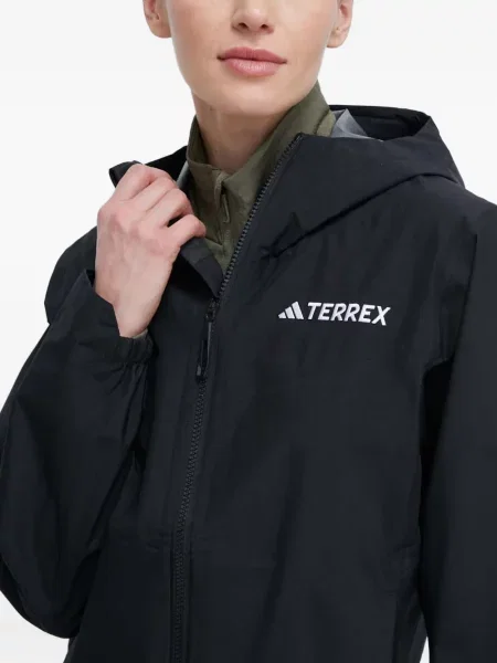 Sneakerși Adidas Terrex cu dungi plasă cu imagine negru