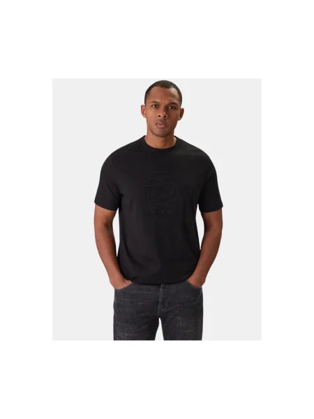 Karl Lagerfeld tricou din negru
