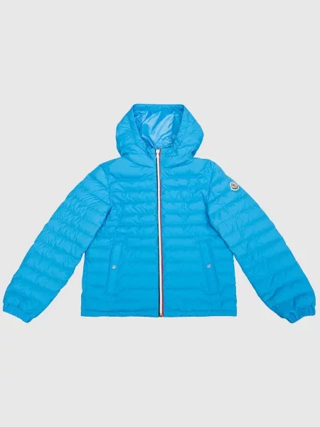 Дитячий пуховик Alim Moncler Enfant блакитний