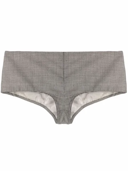 Kalhotky briefs Versace Pre-owned s pepito vzorem černé