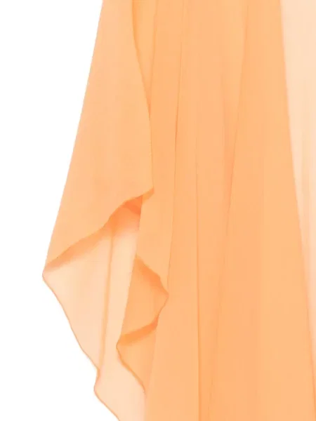 Geacă Ermanno Scervino cu volane portocaliu