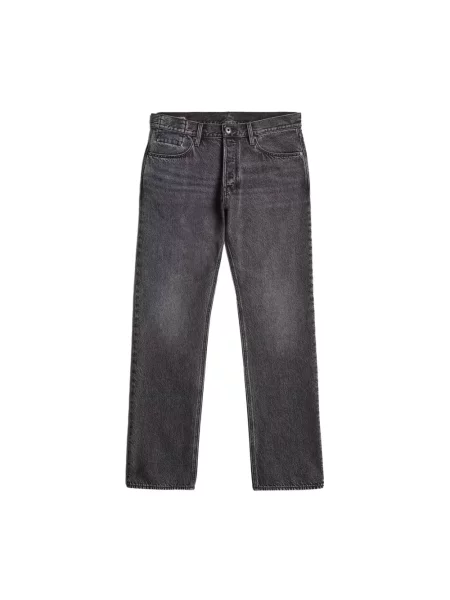 Jeansy straight leg G-star szare