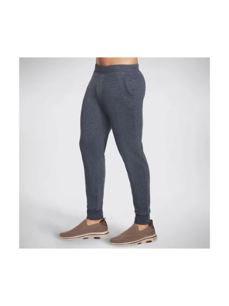 Hlače Skechers siva