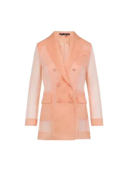 Marynarka Max Mara z organzy różowa